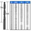Drill America DWDN26P12 #26 High Speed Steel Black Oxide Drill