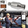 MAYASAF 2.5" Inlet/Outlet Universal Catalytic Converter, with O2 Port【EPA Compliant】