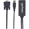 Manhattan AC-5713 Convertidor Video Svga+Audio USB a HDMI,