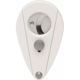 Xikar Xi2 Cigar Cutter with 440 Stainless Steel Blades, Pearl White