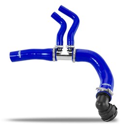 Mishimoto MMHOSE-F35T-11BL Silicone Radiator Hose Kit, Fits 2011-2014 Ford F-150 3.5L EcoBoost, Blue