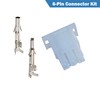 6-Pin Connector Kit for 14-20AWG 2.13 mm Accurate Diameter for