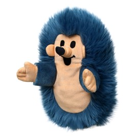 Hand Puppet Animal Hand Puppets 23 cm Original The Little Mole, Blue Hedgehog, Animal Figure Theatre Doll, Hand Toy Doll for Children, Boys, Girls, Plush