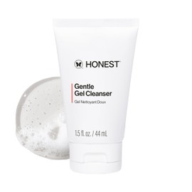 Honest Beauty Mini Gentle Gel Daily Face Cleanser | Calms, Refreshes, + Hydrates | Vegan + Safe for Sensitive Skin | Travel Size, 1.5 fl oz