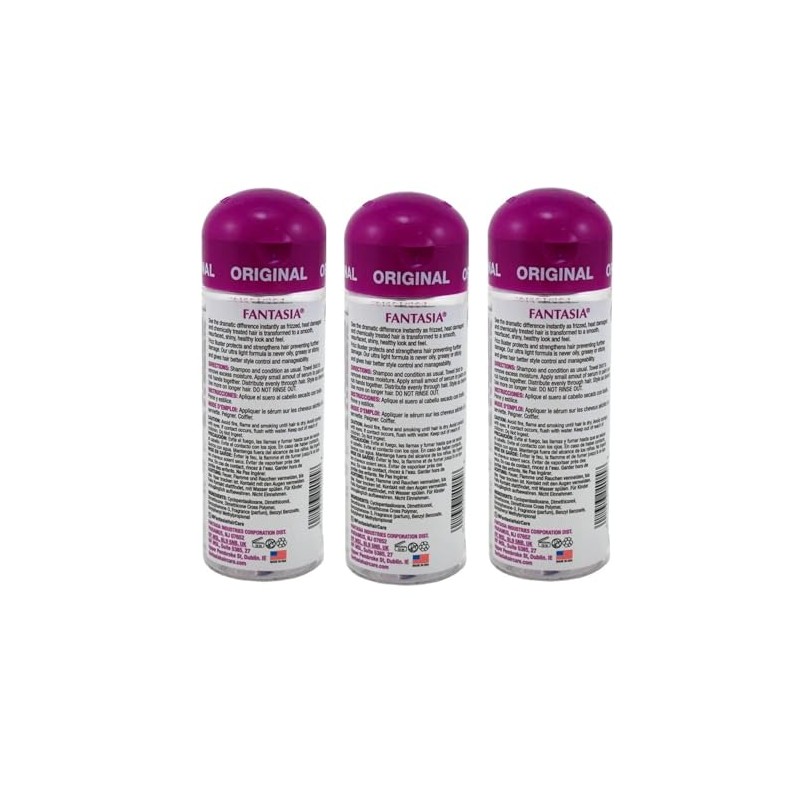 Fantasia Serum Frizz Buster 6oz. Bonus by Fantasia