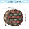 Funda para chupetes japonesa antigua, estilo bohemio, verde, rojo, para