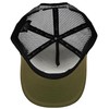 Bexxwell Trucker Cap Olive Green/Black with Logo Patch (Perfect Fit,
