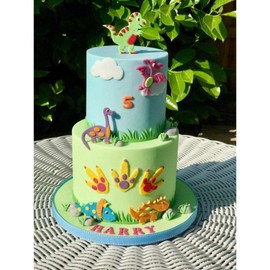 FMM - Cute Dinosaur Large Tappit Cutter - 2 Set