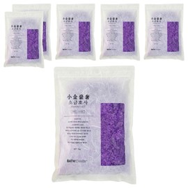 Bath Charm Diamond Salt Bath Salt Lavender, 1 kg, 6 pieces / 바스참 다이아몬드솔트 입욕제 라벤더, 1kg, 6개