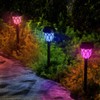 10 Pack Solar Lights Outdoor Garden Pathway Solar Powered Yard