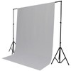TRLYC Gray Photography Backdrop - 5 x 7 FT Grey