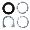 SUMMIT DOORWARE Storefront Door Cylinder Guard | Storefront Lock Guard