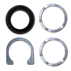 SUMMIT DOORWARE Storefront Door Cylinder Guard | Storefront Lock Guard for Maximum Security | Replacement for MS4043 in Durable Duronotic Finish