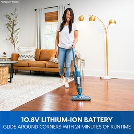 Vacmaster Portable 10.8V 2-in-1 Cordless Stick Vacuum Cleaner
