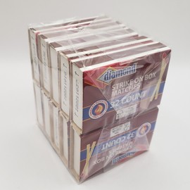 Diamond Matches Strike On Box Camping Fire Pit Fireplace 10 Boxes