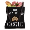 Queen Of The Castle Sand-Castle Tote Bag