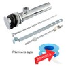 Artiwell Sink Pop-Up Drain Stopper Assembly with Lift Rod and