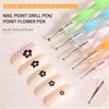 Dotting Pen Rhinestone Nail Art Dotting Tools Nail Design Marbleizing