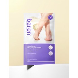 Baren [바렌] 시어버터 슬리핑 힐 패치 2매입 (1쌍) [Baren] Shea Butter Sleeping Heel Patch 2 Pieces (1 Pair)