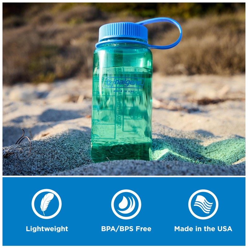 Nalgene Wide Mouth 0.5L Tritan Renew Slate BL Plastic