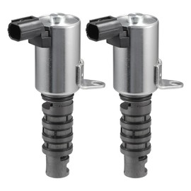 Partuto Motor Ventilsteuerung VVT-Solenoid Nr. 15830RBB003 - Motor Nockenwellen-Ölsteuerventil - für Honda Civic 2013-2015 Metall Silberton - 2 Stück