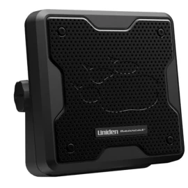 Uniden BC20 20 Watt External Speaker Amplifies CBs,Scanners etc. Black Brand New
