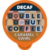Caramel Swirl Medium Roast Flavored Decaf Coffee Pods for Keurig