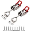 IMAGINE 2 Pack 4003 Adjustable Toggle Latch Clamp Smoker Latch