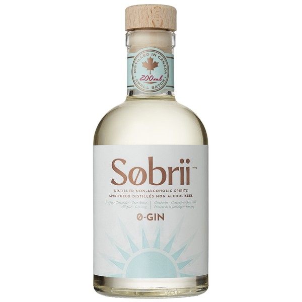 Sobrii 0-Gin Non-Alcoholic Gin 200 mL