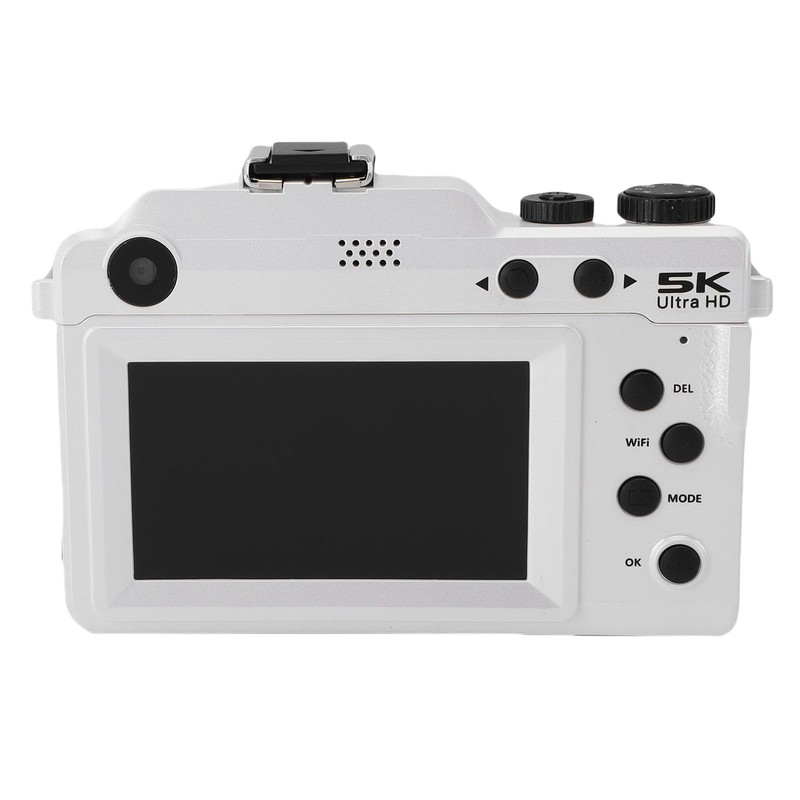 Dpofirs Digital Camera, 5K 80MP Dual Screen Vlogging Camera with