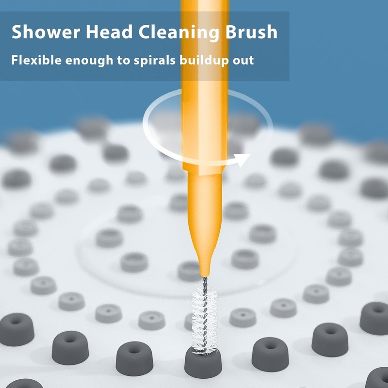 Lumkew Multiplesize Shower Head Cleaner Tool, Shower Head Cleaning Brushes