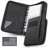 WYNEX Tactical Notebook Padfolio Ring Binder - Refillable 6-Ring A6