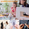 Cobee 2-Piece Mini Sewing Project Set, Portable Travel Sewing Repair