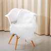 Trintion Faux Fur Rug Fluffy Imitation Sheepskin Carpet 40 x