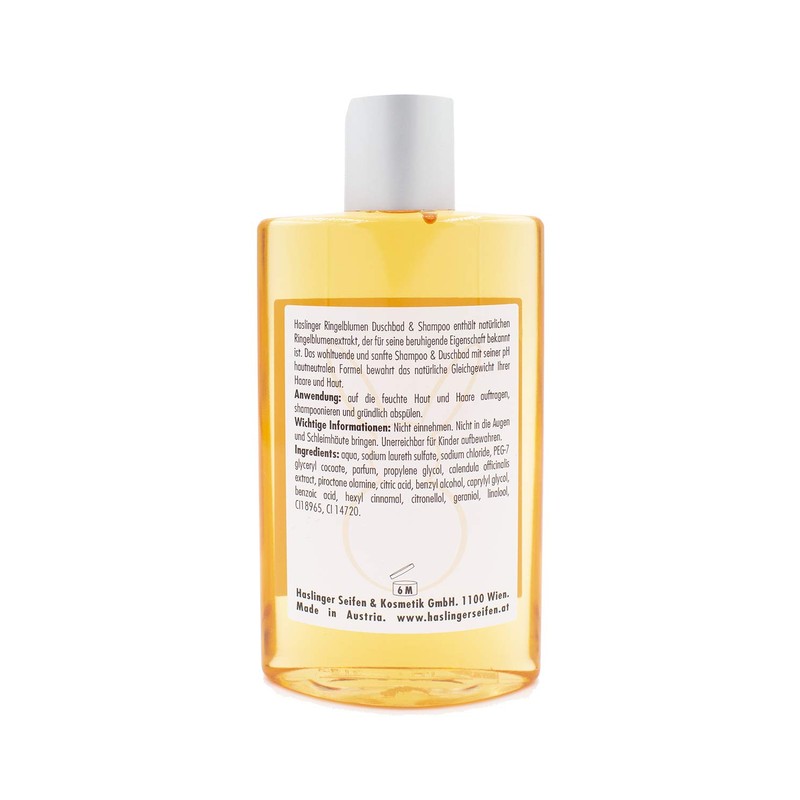 Haslinger Marigold Shower Bath and Shampoo 200 ml