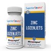Superior Source Zinc Lozenjets Nutritional Supplements, 60 Count