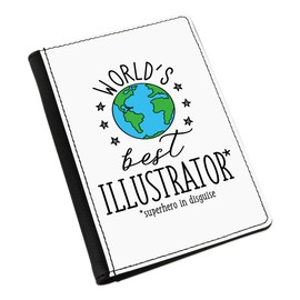 World's Best Illustrator Passport Holder Cover