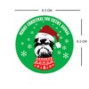 Merry Christmas You Filthy Animal Iron on Screen Printed Transfers