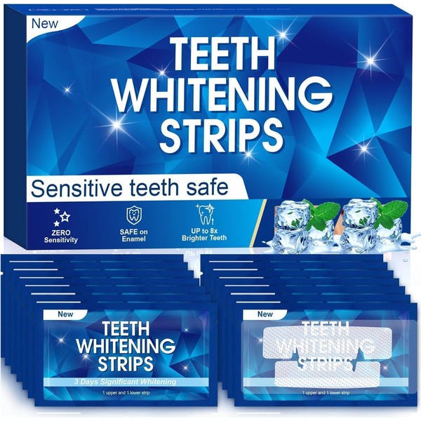 Teeth Whitening, Teeth Whitening Strips: 28 strips of Whitening Kits