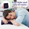 Camping Pillow 2-Pack – Navy Blue Inflatable Travel Pillows 32x20cm