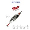 Mepp s Syclops - Wide Range of Weights and Colours - Silver/Black, 2/17g/7.5cm