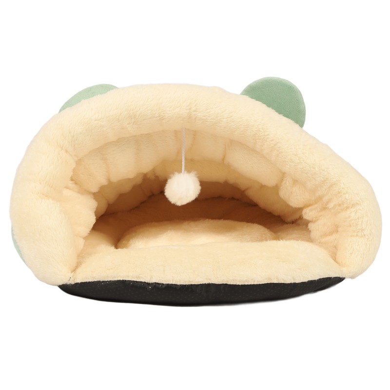 Cat Cave Bed Triangle Bed Warm Soft Comfortable Semi Enclosed