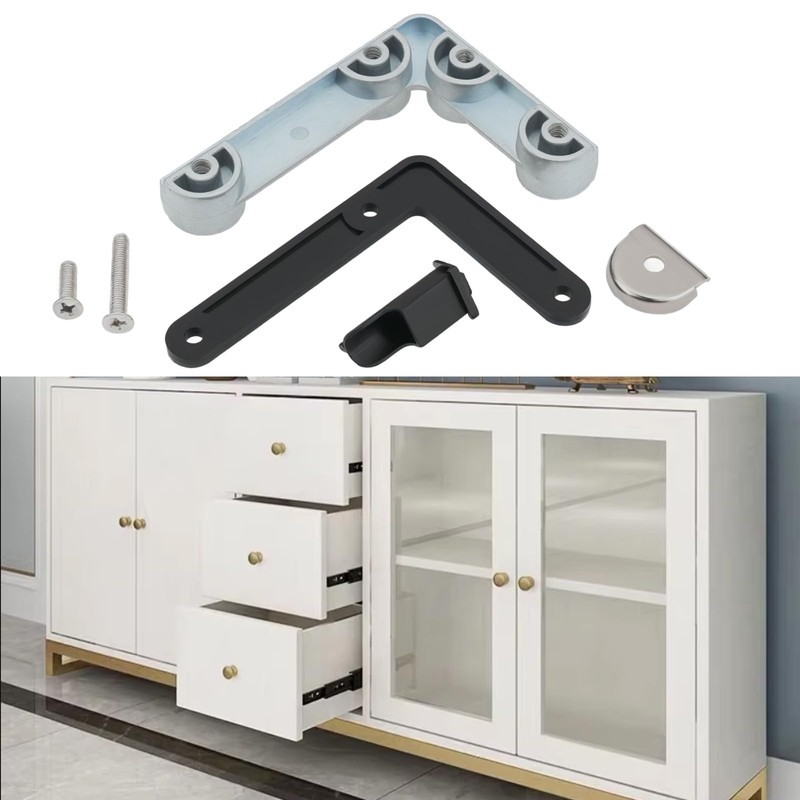 VGOL 1 Set Folding Door Mounting Bracket Distance Angle Kit