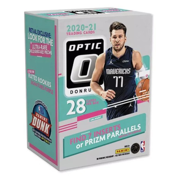 2020-2021 Donruss Optic バスケットボール ブラスターボックス - 1箱にトレーディングカード28枚