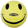 Orono Sports YELLOW SMILE HAPPY FACE SOCCER BALL  SIZE 5 Football