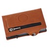 Wallet Aluminium Alloy PU Anti Lost Ultra Thin ID Credit