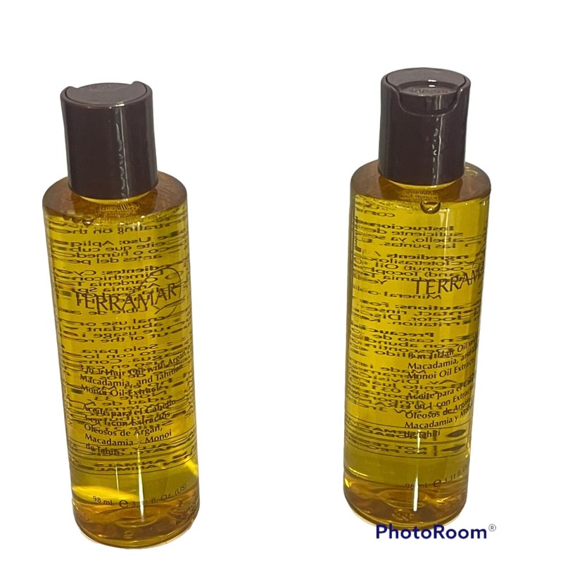 Oleo aceite de argan terramar 2 frascos de 98 ml