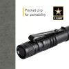US Army – Aluminum Flashlight with Pocket Clip