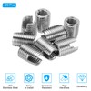 PATIKIL Self-Tapping Threaded Inserts, 20 Pcs M6 x M9 x