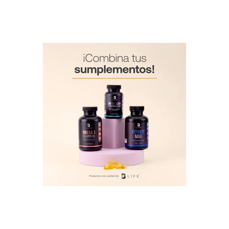 80 Billones De Probiótics platinum 60 Cápsulas Con 11 Cepas